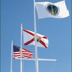 Commercial Fiberglass Flagpole - Flags And Flagpoles
