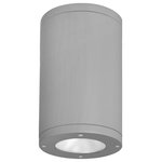 W.A.C. Lighting - W.A.C. Lighting Tube Architectural LED Flush Mount DS-CD08-F40-GH - LED Flush Mount from Tube Architectural collection in Graphite finish. Number of Bulbs 1. Max Wattage 54.00 . No bulbs included. Precise engineering using the latest energy efficient LED technology with a built-in reflector for superior optics, An appealing cylindrical profile perfect for accent and wall wash lighting. No UL Availability at this time.