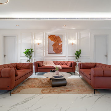 Luxury 4BHK Apartment Interior Design in Hyderabad