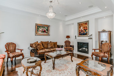 Living room - living room idea in Toronto