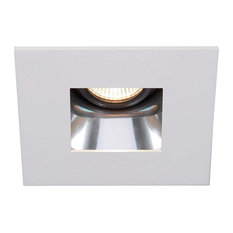 4in Square Downlight Trim, White
