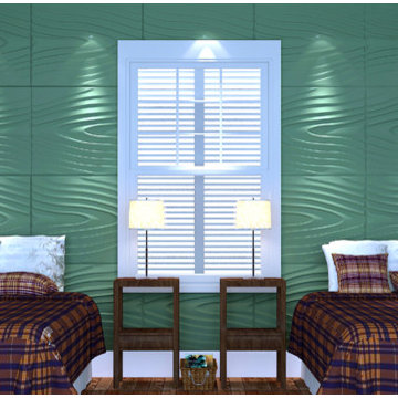 3D wandpanelen Wood