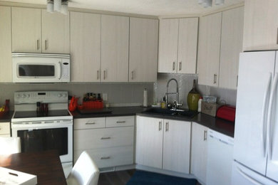 Kitchen - transitional kitchen idea in Calgary