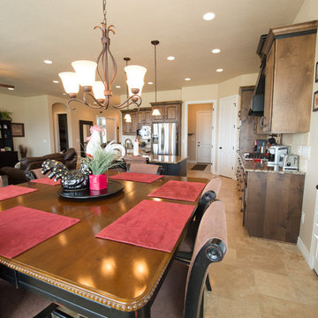 Jordan Heights - South Jordan, Utah - Becky Variant with Suspended Slab Garages
