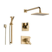 Delta Vero Collection Champagne Bronze Finish Custom Shower System SS17T5384CZ