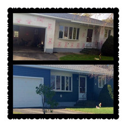 Before & After - Siding And Stone Veneer