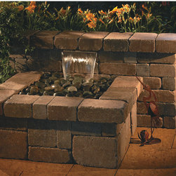 Compact Waterfall | Necessories&trade; ― Outdoor Living Kits - Outdoor Fountains And Ponds
