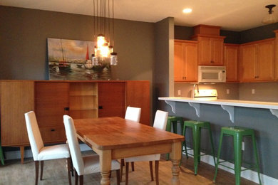 Dining room - contemporary dining room idea in Other