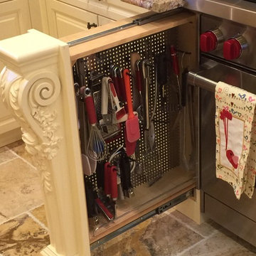 Handy kitchen gadget storage