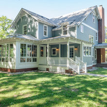 Back porch and lattice