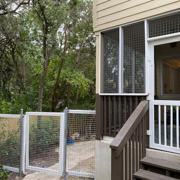 Screen Porch & Gate