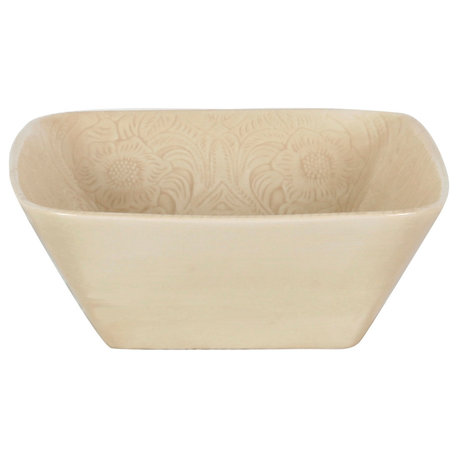 Savannah Serving Bowl, Cream