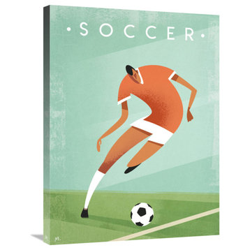 "Soccer" by Martin Wickstrom, 24"x32"