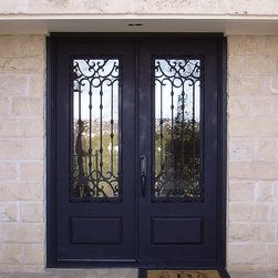 Classic Wrought Iron Door Designs - Front Doors