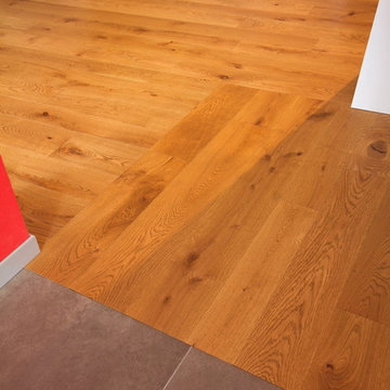 Parquet in quercia contorta