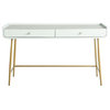Miranda Kerr Home Love Joy Bliss Allure Vanity Desk in White Lacquer