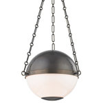 Hudson Valley - Hudson Valley Sphere No.2 Two Light Pendant MDS750-DB - Two Light Pendant from Sphere No.2 collection Number of Bulbs 2. Max Wattage 75.00. No bulbs included. #͍/͠ No UL Availability at this time.