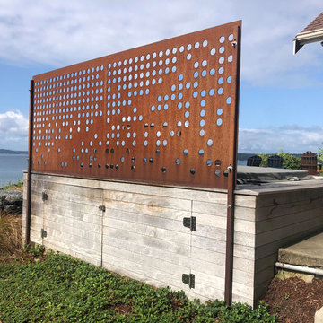 Hot Tub Privacy Screen