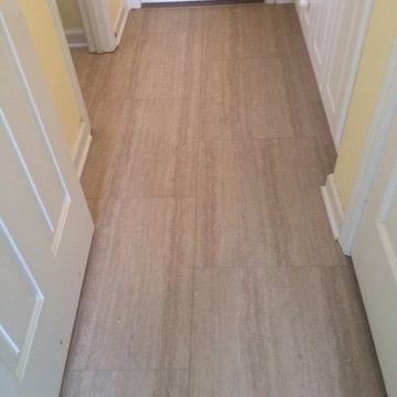 Schiff- Coretec Waterproof Tile Locking LVT for Jack/Jill Bath, etc.