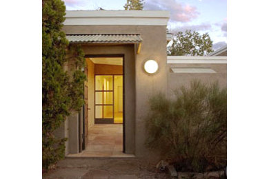 Southwest home design photo in Albuquerque
