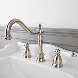 Victorian Widespread Bathroom Sink Faucet - Bathroom Sink Faucets