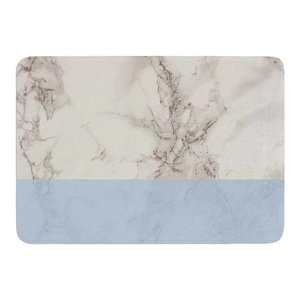 17 by 24 Kess InHouse Mareike Boehmer Nordic Combination II Rainbow Abstract Memory Foam Bath Mat