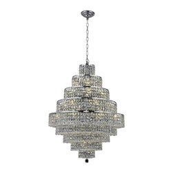 Elegant Lighting - Elegant Lighting 2039D30C/EC Chandelier Maxim - Chandeliers