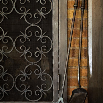 FIRE SCREEN & TOOLS
