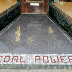 Bike Shop Tile Design - Outdoor Decor