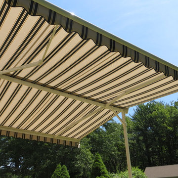 Double "Butterfly" Style Retractable Awning