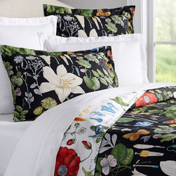 POPPY BOTANICAL REVERSIBLE DUVET COVER & SHAMS - Products