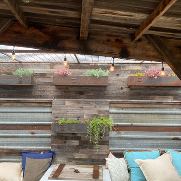 RECLAIM WOOD CONCRETE AND STEEL