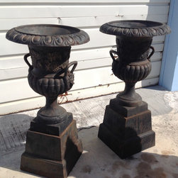 New cast iron planters - Products