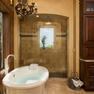 Luxury Lodge Master Bathroom