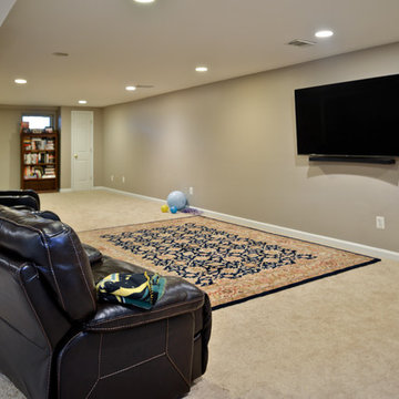Overhaul Converts Classic Rambler to A Modern Yet Classic Family Home in Fairfax