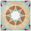 Set of 12 Coloured Decors and 4-Design Wall and Floor Tile, 1 sqm