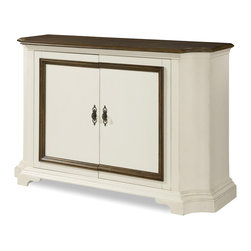Sonoma Vintage White Hall Console Cabinet - Console Tables
