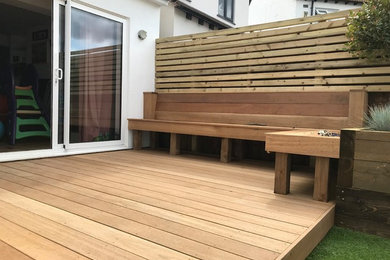 Contemporary garden in Berkshire.