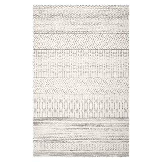 nuLOOM Nova Stripes Contemporary Area Rug - Scandinavian - Area