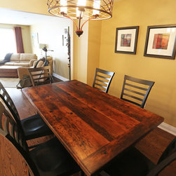 Modern Reclaimed Wood Tables - Products