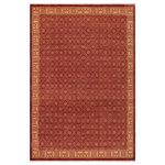 Bareens Designer Rugs - Classic Ziegler Amelia Red Tan Hand-Knotted Wool Rug - 8'8'' x 11'8'' - Enhance the ambiance of your home with this magnificent Persian-influenced Turkish hand-knotted rug made by skilled artisans capable of creating the most exceptional vegetable dyes and hand-spun wool. This exquisite handmade rug is a one-of-a-kind Peshawar Kafkaz, otherwise identified as Chobi, Chobi Peshawar, Oushak, or Ziegler rug. These handmade rugs are crafted in Pakistan utilizing superior-quality wool imported from Australia, New Zealand, and Korea in two types of weaves: the Persian weave and the Mori weave. This rug is meticulously crafted by hand using the finest natural vegetable dyes extracted from local plants. The artisans use a blend of hand-spun local and fine merino wool, resulting in a rug with a compelling texture, higher lanolin content, and longer staple. The artisans occasionally incorporate natural or artificial silk into the pile to enhance specific motifs. The finished product is an awe-inspiring execution of flawless design and an understated palette that exudes elegance.