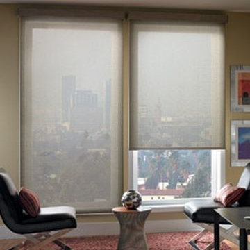 Downtown Apartment Solar Shades