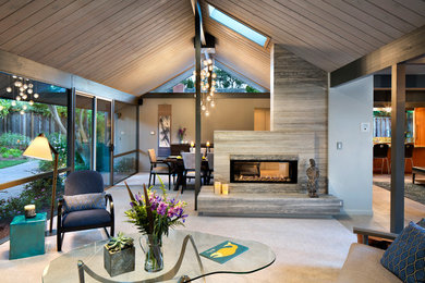 Design ideas for a contemporary home design in San Francisco.