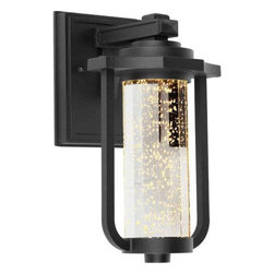 Artcraft Lighting - Artcraft Lighting North Star Collection AC9011BK Wall Lantern 1-Light - Wall Sconces