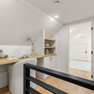 Manchester-By-The-Sea Basement Playroom and Attic Guest Suite