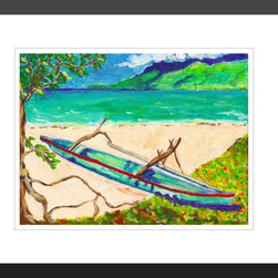 Tahiti Outrigger 1 - Fine Art Prints