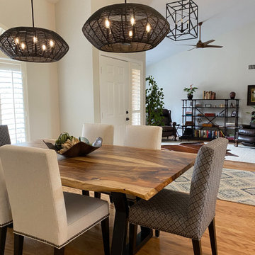 Remodelled Kitchen and Adjoining Spaces-Open and Airy
