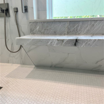 Updated Contemporary Master Bathroom
