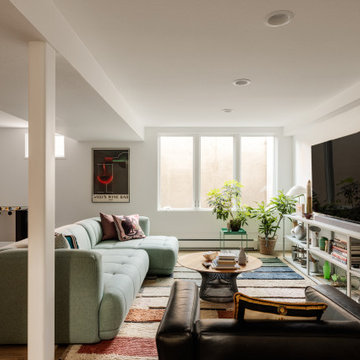 Redefining Mid-Century Style: A Basement Transformation