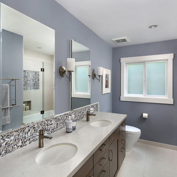 Bringing nature's colors and textures to a Palo Alto whole house remodel.